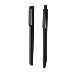 Vue Parure de stylos X6 de couleur noir| Krokrodeal