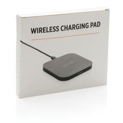 Vue Station de chargement à induction 5W avec 2 ports USB de couleur noir| Krokrodeal