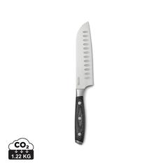 Vue VINGA Couteau Santoku Kaiser de couleur gris| Krokrodeal