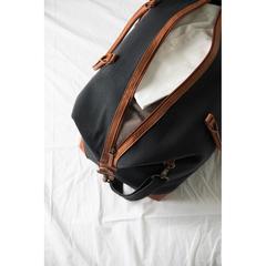 Vue VINGA Sac de voyage Sloane RPET RCS de couleur gris| Krokrodeal
