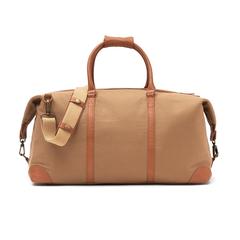 Vue VINGA Sac de voyage Sloane RPET RCS de couleur marron| Krokrodeal