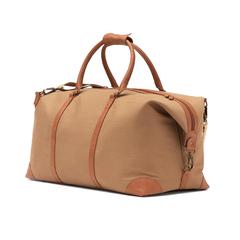 Vue VINGA Sac de voyage Sloane RPET RCS de couleur marron| Krokrodeal