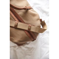 Vue VINGA Sac de voyage Sloane RPET RCS de couleur marron| Krokrodeal