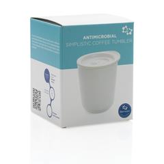 Vue Mug antimicrobien de couleur blanc| Krokrodeal