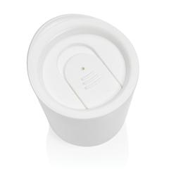 Vue Mug antimicrobien de couleur blanc| Krokrodeal