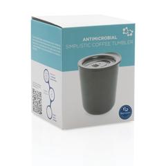 Vue Mug antimicrobien de couleur gris| Krokrodeal