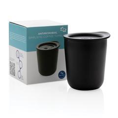 Vue Mug antimicrobien de couleur noir| Krokrodeal