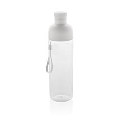 Vue Bouteille d'eau étanche 600ml en rPET RCS Impact de couleur blanc| Krokrodeal