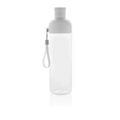Vue Bouteille d'eau étanche 600ml en rPET RCS Impact de couleur blanc| Krokrodeal