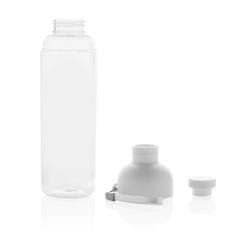 Vue Bouteille d'eau étanche 600ml en rPET RCS Impact de couleur blanc| Krokrodeal