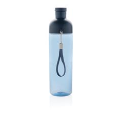 Vue Bouteille d'eau étanche 600ml en rPET RCS Impact de couleur bleu| Krokrodeal