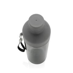 Vue Bouteille d'eau étanche 600ml en rPET RCS Impact de couleur noir| Krokrodeal