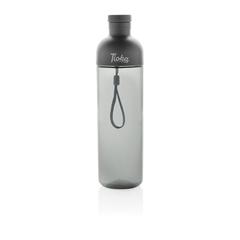 Vue Bouteille d'eau étanche 600ml en rPET RCS Impact de couleur noir| Krokrodeal