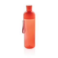 Vue Bouteille d'eau étanche 600ml en rPET RCS Impact de couleur rouge| Krokrodeal