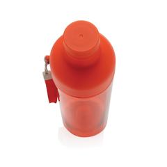 Vue Bouteille d'eau étanche 600ml en rPET RCS Impact de couleur rouge| Krokrodeal