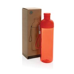 Vue Bouteille d'eau étanche 600ml en rPET RCS Impact de couleur rouge| Krokrodeal
