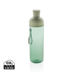Vue Bouteille d'eau étanche 600ml en rPET RCS Impact de couleur vert| Krokrodeal