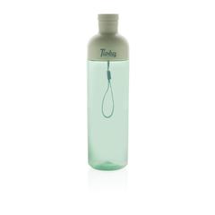 Vue Bouteille d'eau étanche 600ml en rPET RCS Impact de couleur vert| Krokrodeal