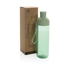Vue Bouteille d'eau étanche 600ml en rPET RCS Impact de couleur vert| Krokrodeal