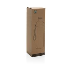 Vue Bouteille d'eau étanche 600ml en rPET RCS Impact de couleur violet| Krokrodeal