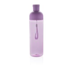Vue Bouteille d'eau étanche 600ml en rPET RCS Impact de couleur violet| Krokrodeal