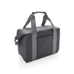 Vue Sac isotherme cabas de couleur gris| Krokrodeal