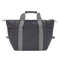 Vue Sac isotherme cabas de couleur gris| Krokrodeal