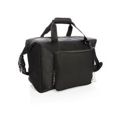 Vue Sac isotherme cabas de couleur noir| Krokrodeal