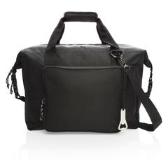 Vue Sac isotherme cabas de couleur noir| Krokrodeal