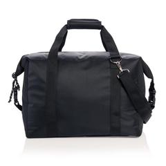 Vue Sac isotherme cabas de couleur noir| Krokrodeal