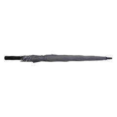 Vue Parapluie tempête 30" en rPET 190T Impact AWARE™ de couleur gris| Krokrodeal
