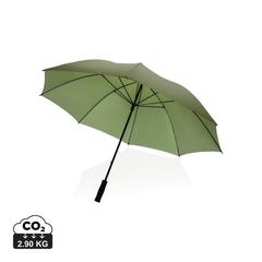 Vue Parapluie tempête 30" en rPET 190T Impact AWARE™ de couleur vert| Krokrodeal