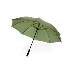 Vue Parapluie tempête 30" en rPET 190T Impact AWARE™ de couleur vert| Krokrodeal