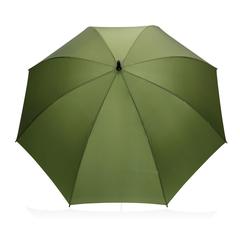 Vue Parapluie tempête 30" en rPET 190T Impact AWARE™ de couleur vert| Krokrodeal