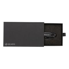Vue Couteau multifonction Gear X de couleur noir| Krokrodeal
