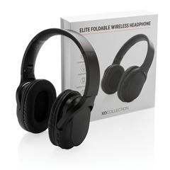 Vue Casque audio pliable Elite de couleur noir| Krokrodeal
