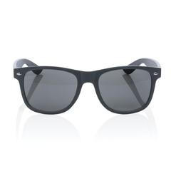 Vue Lunettes de soleil en plastique recyclé GRS de couleur gris| Krokrodeal