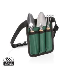 Vue Set de 3 outils de jardin en bois de couleur noir| Krokrodeal