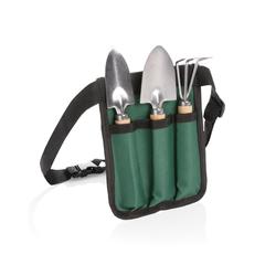 Vue Set de 3 outils de jardin en bois de couleur noir| Krokrodeal