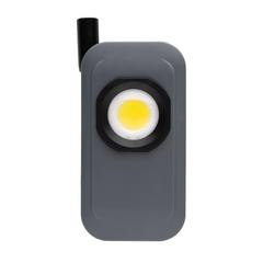 Vue Lampe de travail USB rechargeable en plastique RCS Gear X de couleur gris| Krokrodeal