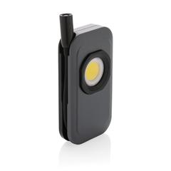 Vue Lampe de travail USB rechargeable en plastique RCS Gear X de couleur gris| Krokrodeal