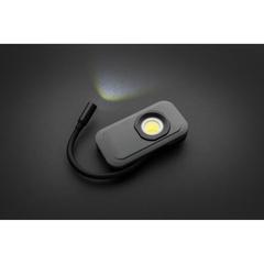 Vue Lampe de travail USB rechargeable en plastique RCS Gear X de couleur gris| Krokrodeal