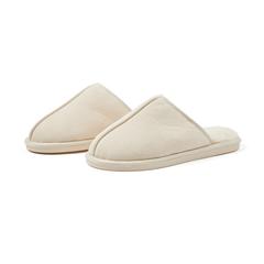 Vue VINGA Pantoufles Waltor de couleur beige| Krokrodeal