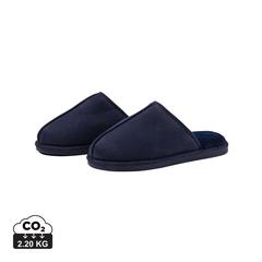 Vue VINGA Pantoufles Waltor de couleur bleu| Krokrodeal