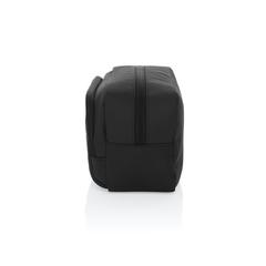 Vue Trousse de toilette en rPET AWARE™ Armond de couleur noir| Krokrodeal
