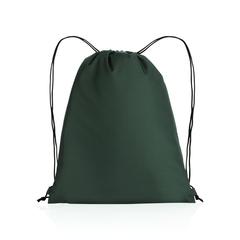 Vue Sac cordelettes en rPET 190T Impact AWARE™ de couleur gris| Krokrodeal