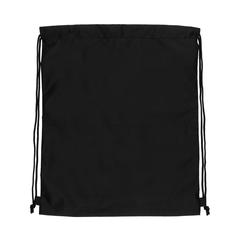 Vue Sac cordelettes en rPET 190T Impact AWARE™ de couleur noir| Krokrodeal