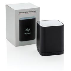 Vue Enceinte sans fil lumineuse de couleur noir| Krokrodeal