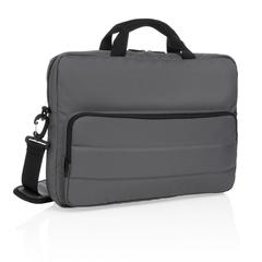 Vue Sacoche ordinateur 15,6" Impact en rPET AWARE™ de couleur gris| Krokrodeal