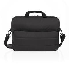 Vue Sacoche ordinateur 15,6" Impact en rPET AWARE™ de couleur noir| Krokrodeal